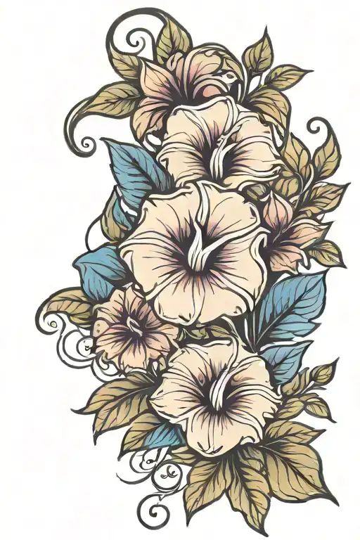 Morning Glory Flower
