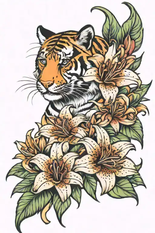 Tiger Lilly Wrapped