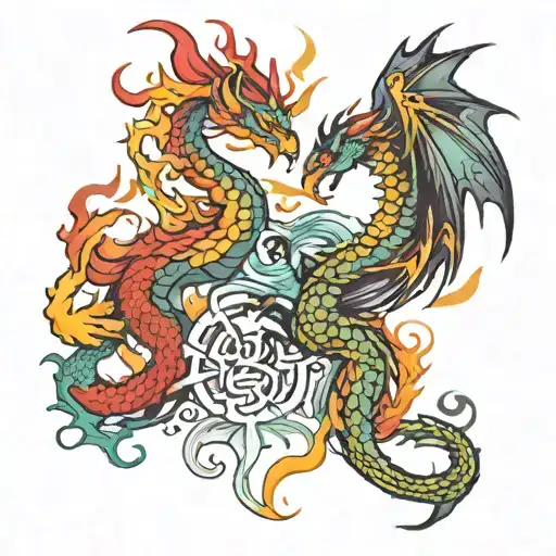 Dragon And Phoenix