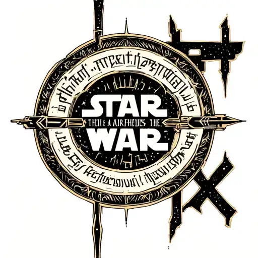Atheist Star Wars Aurebesh Text