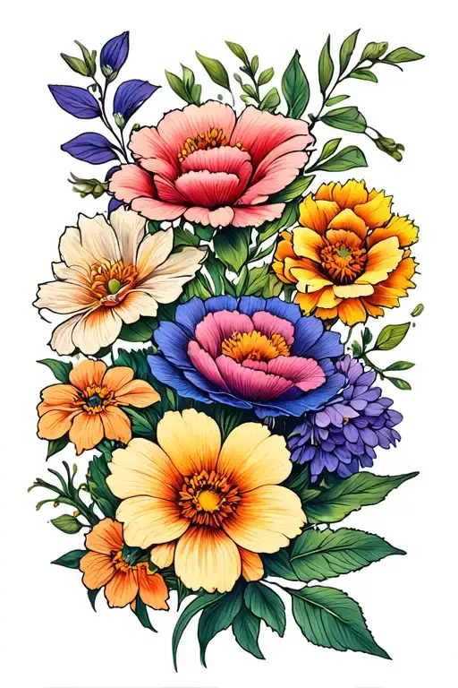 Birth Flowers January April May August September December Birth