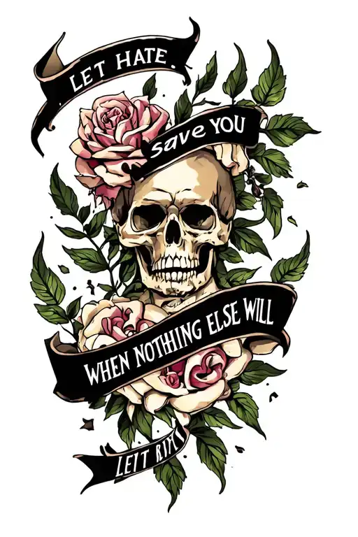 Let Hate Save You When Nothing Else Will