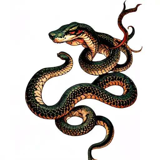Lilith Communing With Snakes