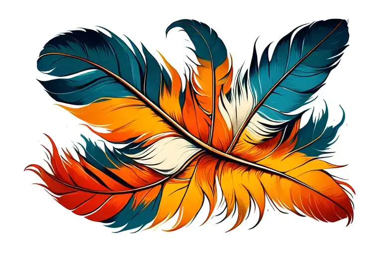 Floating Feather Feather Feather Feather Feather