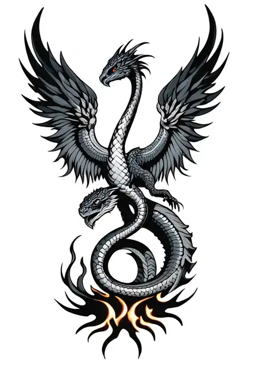 Cobra Phoenix Rising From The Ashes