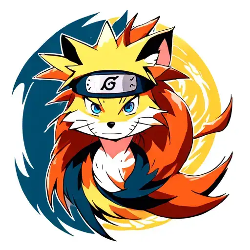 Naruto Barion Mode All Body Nine Tailed Fox