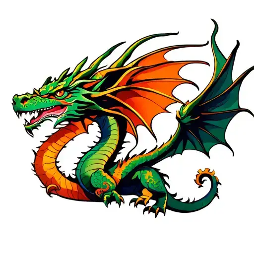 Dragons Flying