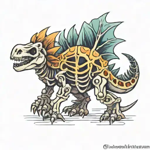 Stegosaurus Skeleton