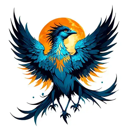 Sagittarius Sun Leo Moon Pisces Rising Phoenix Bird