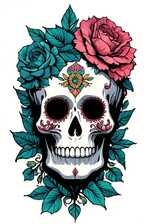 Stoicism Sugar Skull