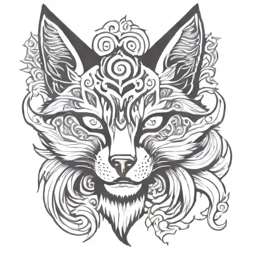 Kitsune Mask