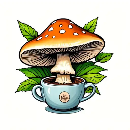 Mushroom And Coffee