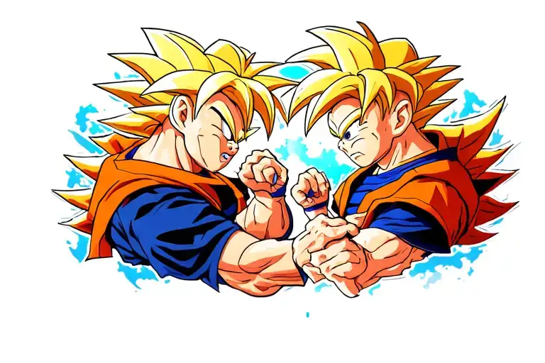 Dragon Ball Goku And Gohan