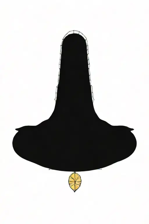 A Stained Glass Window Design Incorporating Chakras As The Focal Points