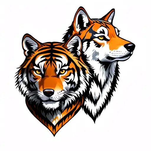 Tiger And Wolf Matching