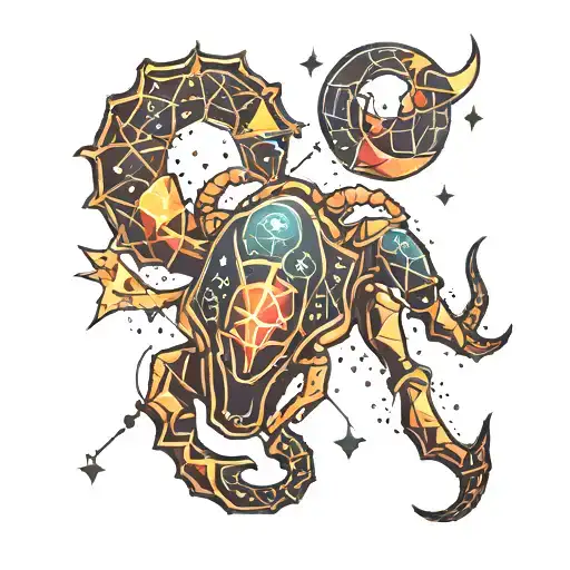 Scorpio Taurus Constellation Made