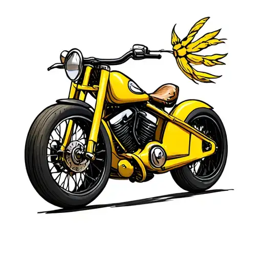 Yellow Tri Cycle
