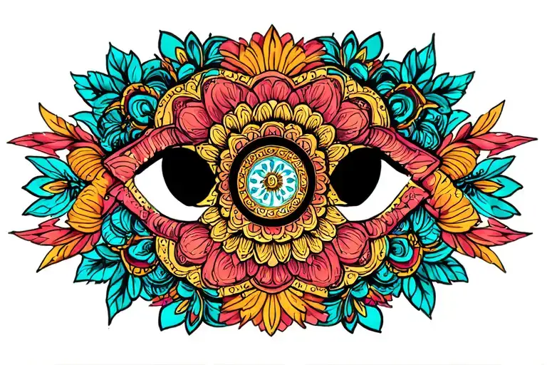 Mandala Incorporating Elements