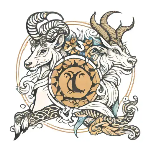 Capricorn Leo Aquarius