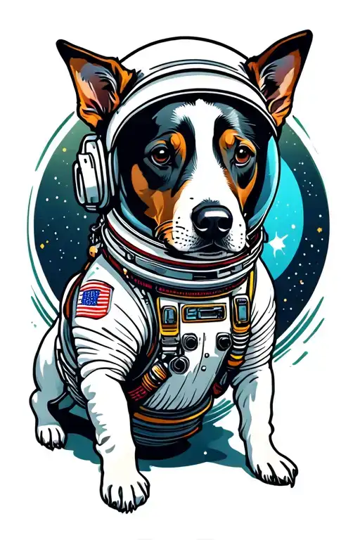 Astronaut Dog