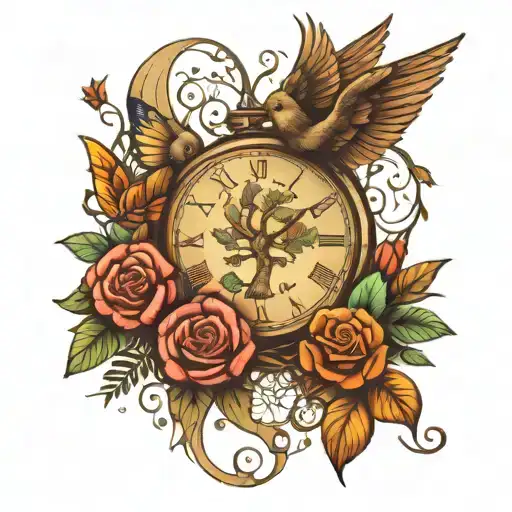 Family Tree Time Flies