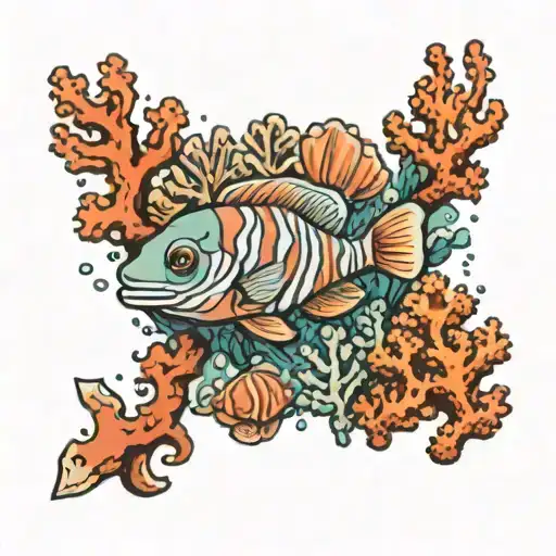 Coral Reef Saltwater Ocean