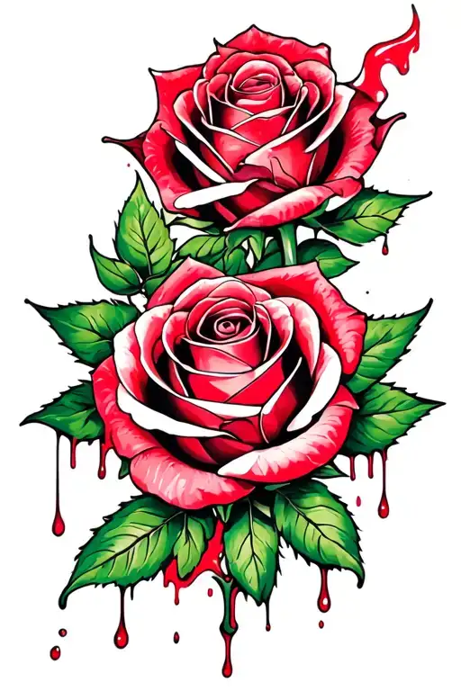 A Bleeding Rose