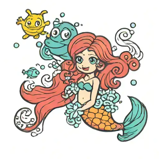 Mr Men Little Miss Mermaid