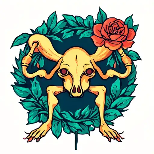 Sicilian Three Legged Symbol In Old School