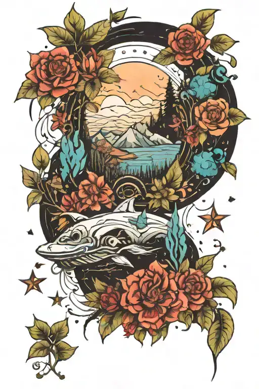 Nature And Space Surrounded