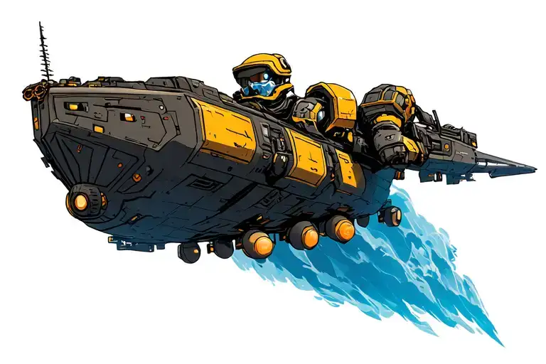 Helldivers 2 Armor And Ship