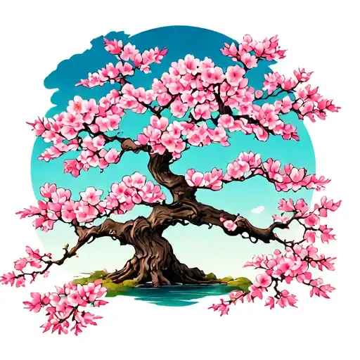 Japanese Cherry Blossom Tree