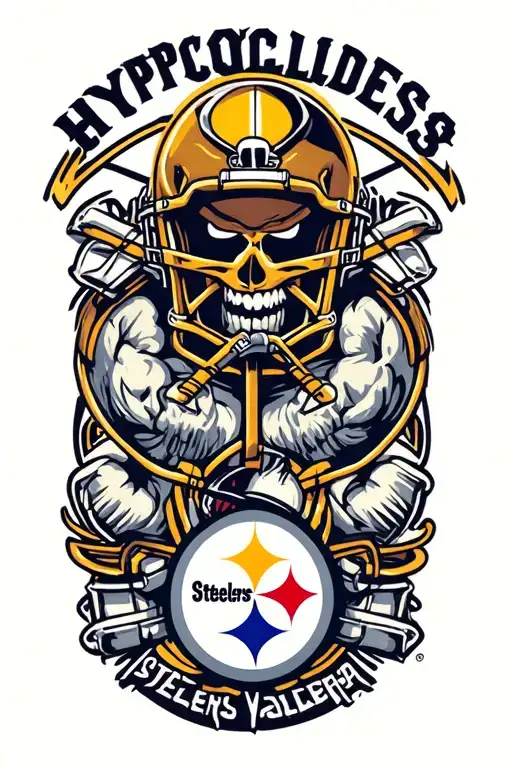 Steelers Name With Hypocycloids