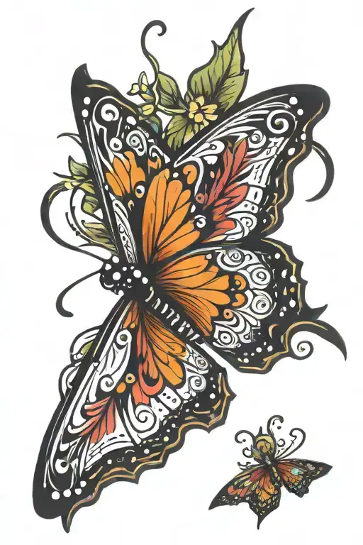 Butterfly With A Sentence