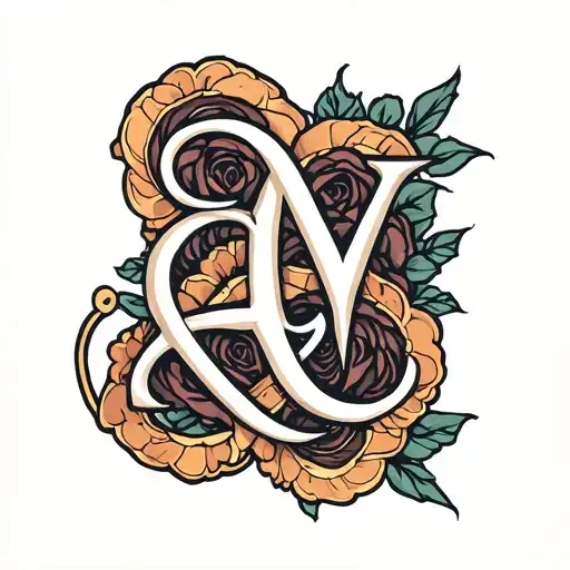 Initials Intertwined