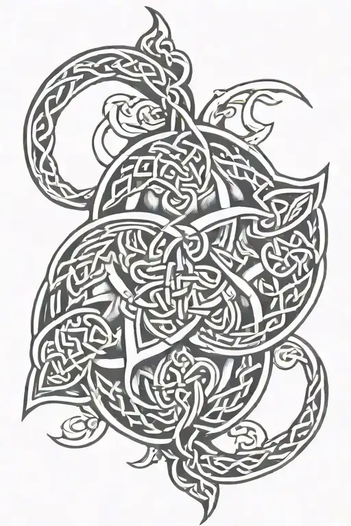 Celtic Knotwork Intertwined