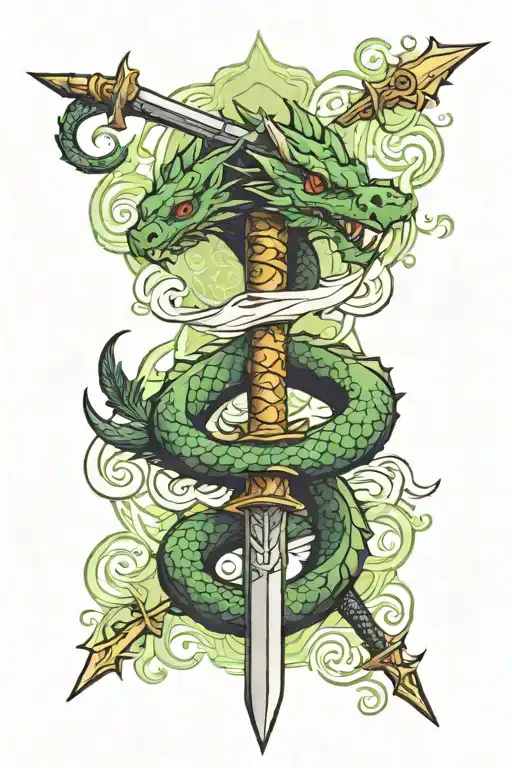 Earth Dragon Sword