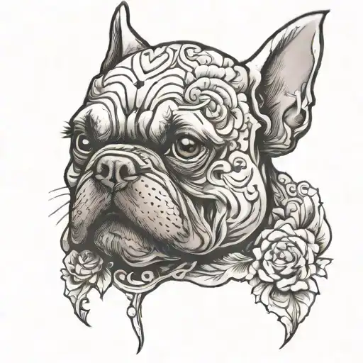 Skull French Bulldog