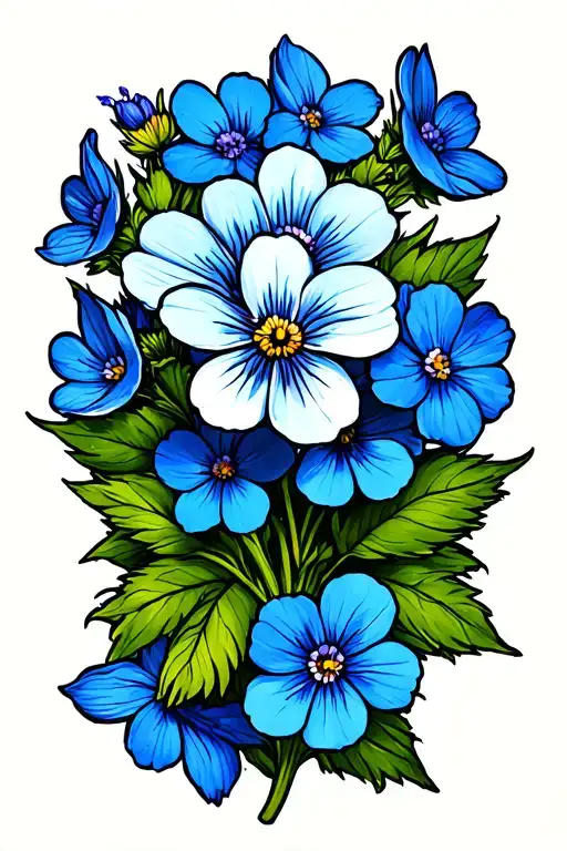 Forget Me Not Flower