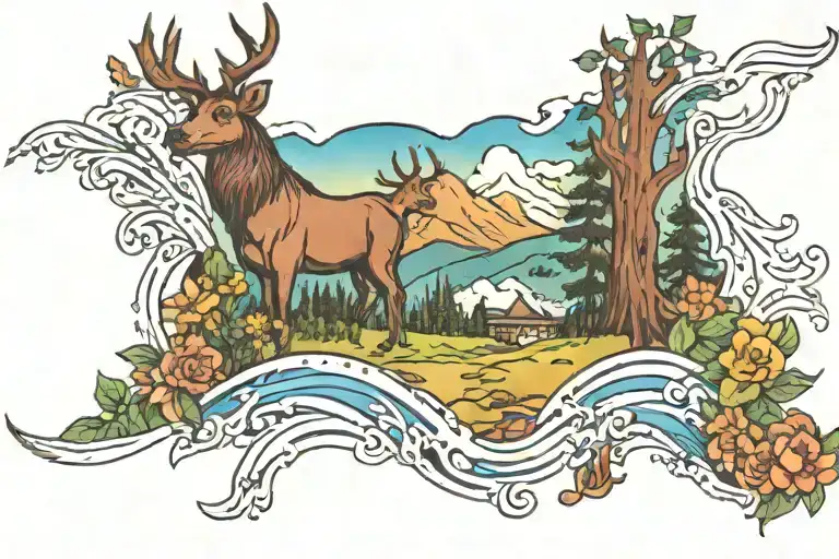 Scottland Texas Alaska Scene