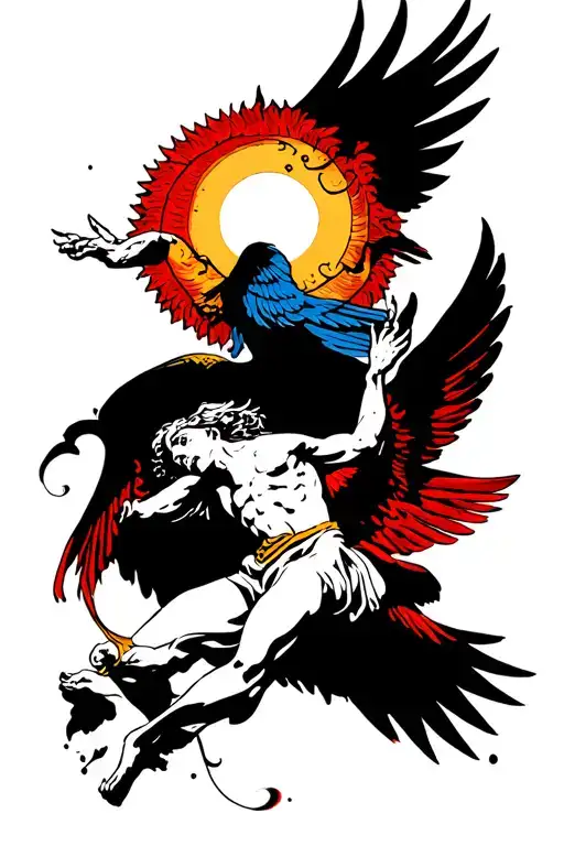 Icarus Falling From The Sun