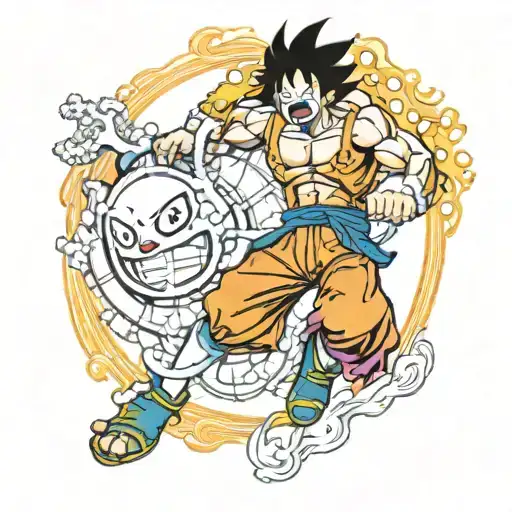 One Piece Dragon Ball Z