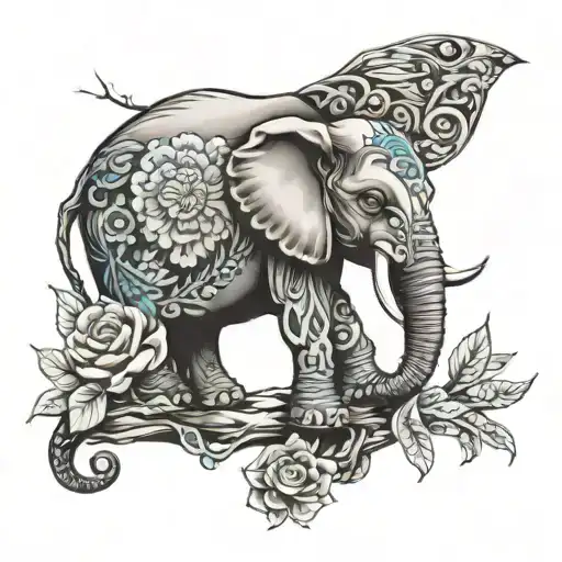 Elephant And Owl Incorporated Together