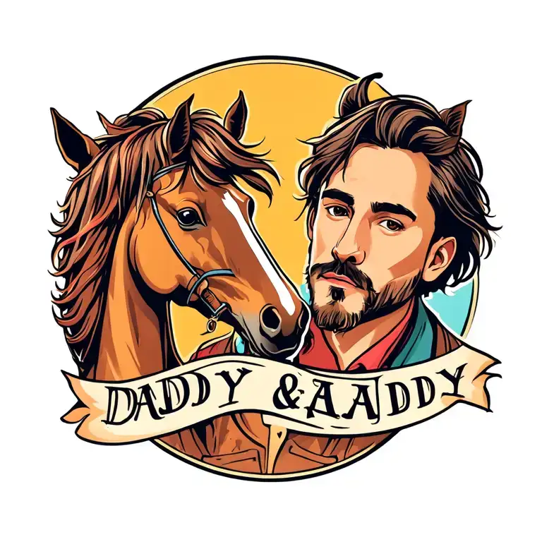 Horse And Daddy Saying