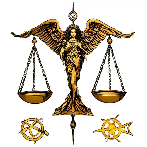Zodiac Libra Scale