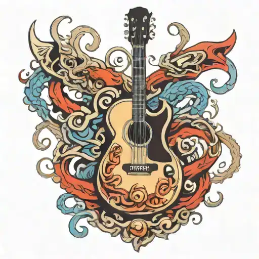 Demon Guitar Intertwined