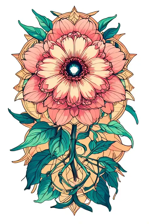 Sacred Geometry Flower