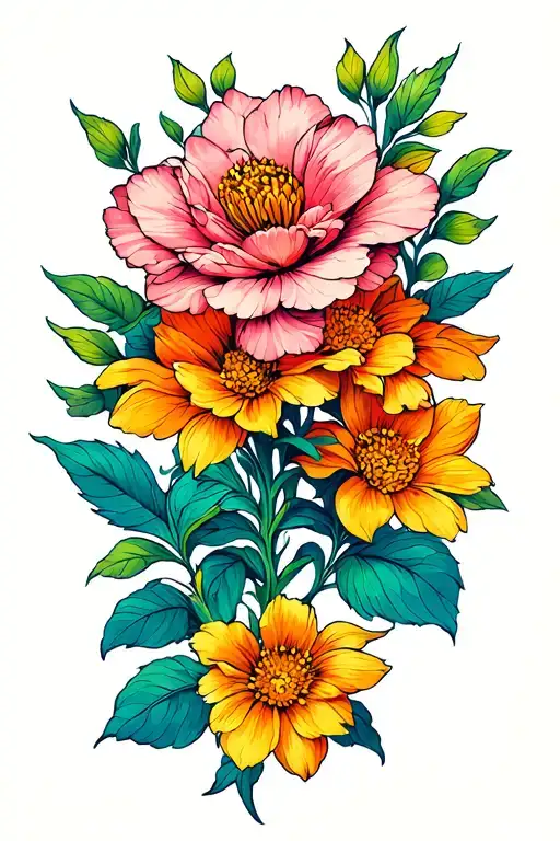 Finonacci Sequence Flower