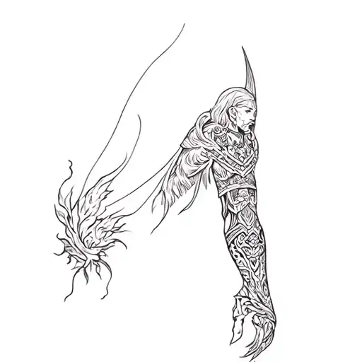 Coverup Norse Mythology Arm Sleeve