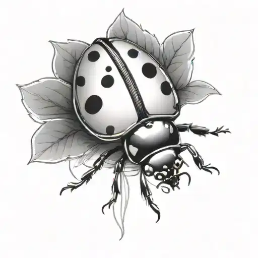 Ladybug Outline